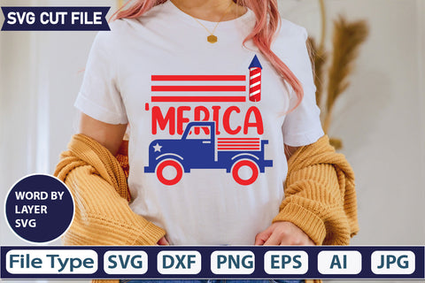 'Merica Svg SVGs,quotes-and-sayings,food-drink,mini-bundles,print-cut,on-sale,Cut File, SVG DesignPlante 503 