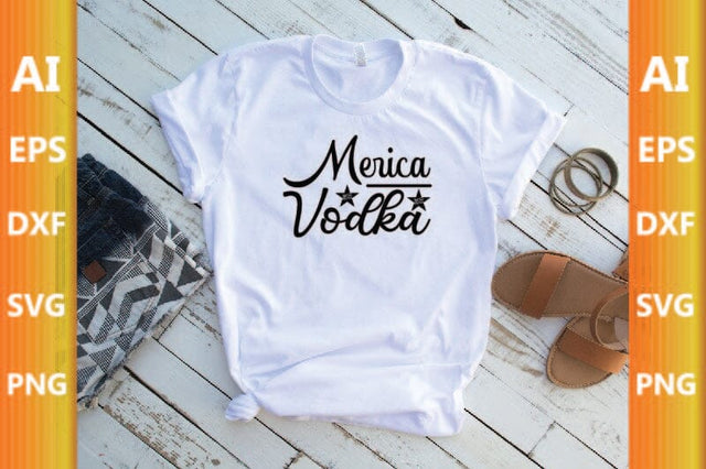 Merica Vodka SVG CraftlabSvg29 