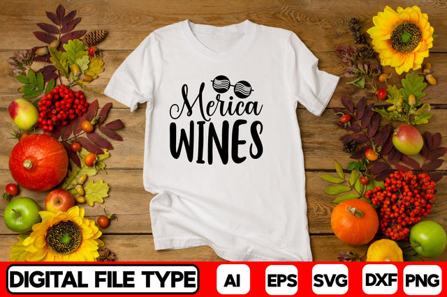 Merica Wines SVG CraftlabSvg29 