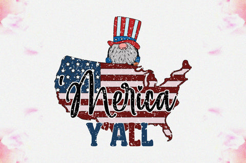 'Merica Y’all 4th of July Sublimation Sublimation Jagonath Roy 