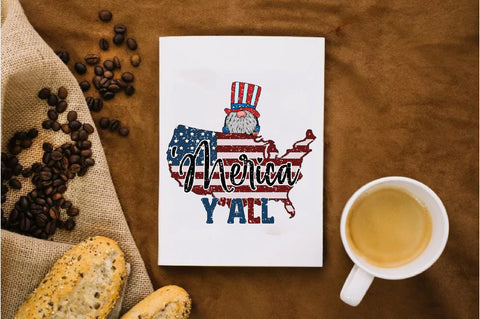 'Merica Y’all 4th of July Sublimation Sublimation Jagonath Roy 