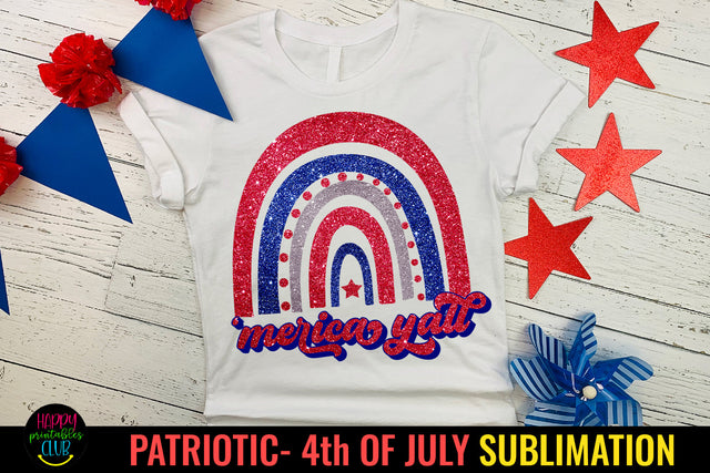 'Merica Yall Sublimation I America Patriotic Sublimation Sublimation Happy Printables Club 