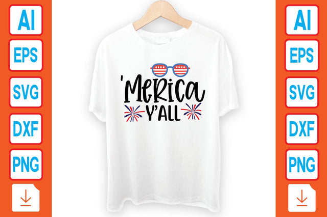 ‘Merica Y’all SVG Craftlabsvg24 