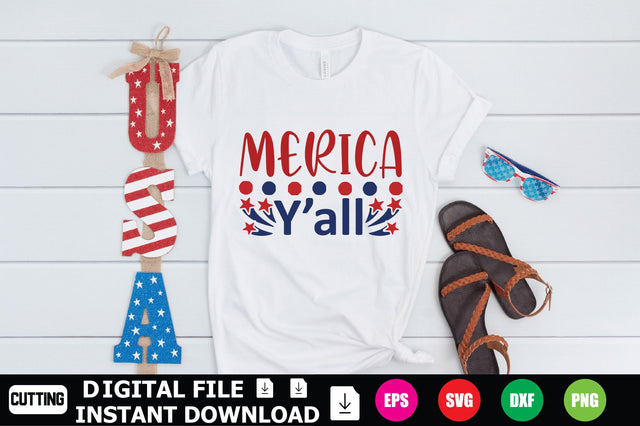 Merica Y’All SVG Shahin alam 