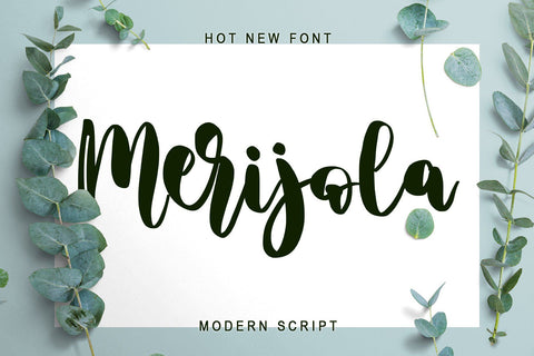 Merijola Font Letterara 