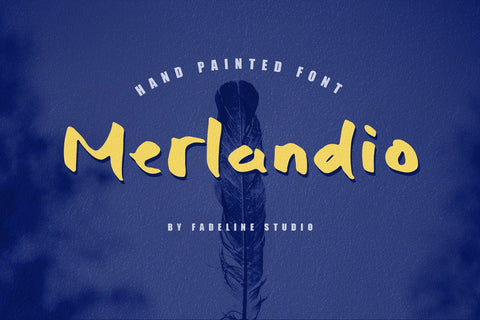 Merlandio | INTRO SALE 50% OFF Font Fadeline Std. 