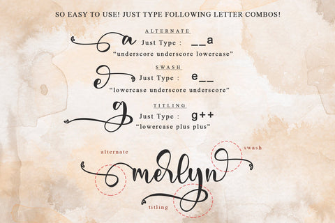 Merlyn Font Letterara 