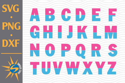 Mermaid Alphabet SVG, PNG, DXF Digital Files Include SVG SVGStoreShop 
