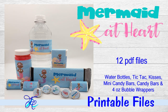 Mermaid At Heart Bundle - BaldB 3D Paper Family Creations 