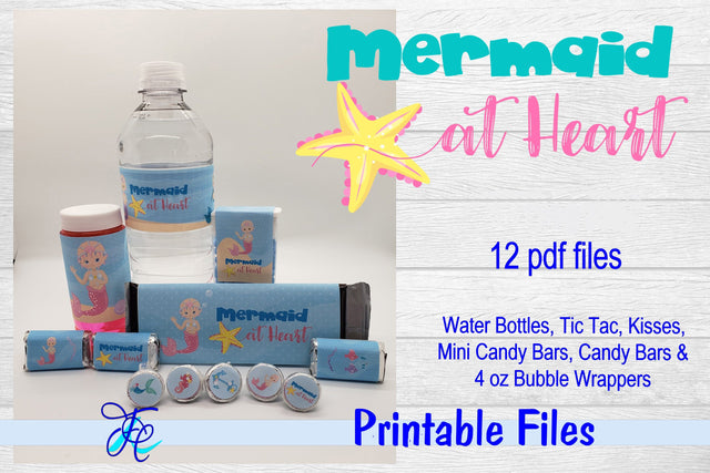 Mermaid At Heart Bundle - Baldw 3D Paper Family Creations 