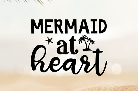 Mermaid at heart SVG SVG Regulrcrative 