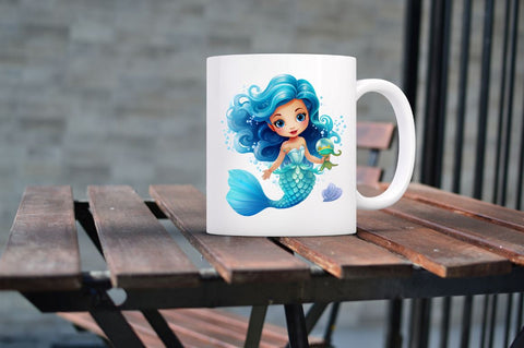 Mermaid Dreams Clipart Bundle Sublimation Regulrcrative 