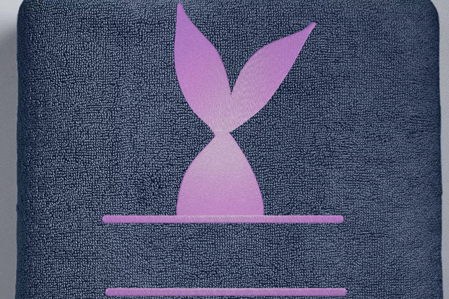 Mermaid embroidery frame Embroidery/Applique DESIGNS embroidery-workshop 