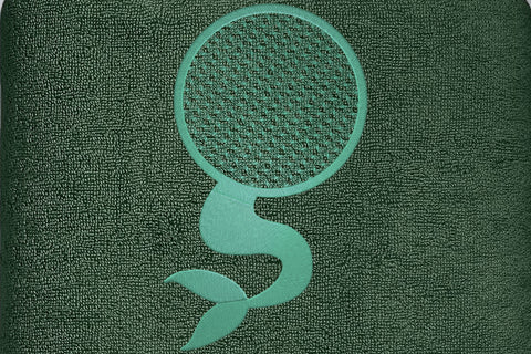 Mermaid embroidery monogram frame Embroidery/Applique DESIGNS embroidery-workshop 