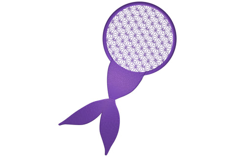 Mermaid embroidery monogram frame Embroidery/Applique DESIGNS embroidery-workshop 