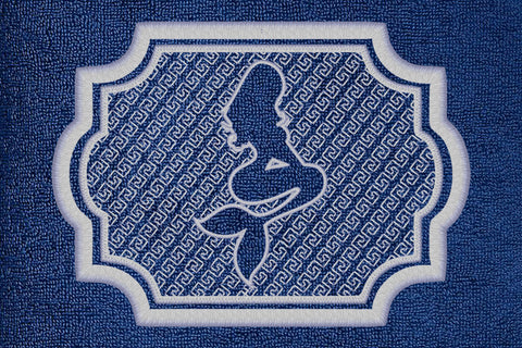 Mermaid figure embossed machine embroidery digital download Embroidery/Applique DESIGNS embroidery-workshop 
