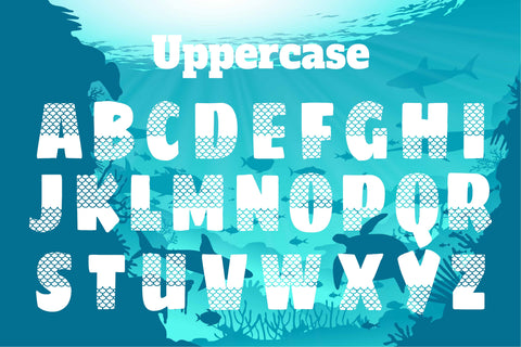 Mermaid Font Fauz 