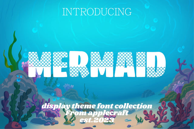 Mermaid Font Fauz 