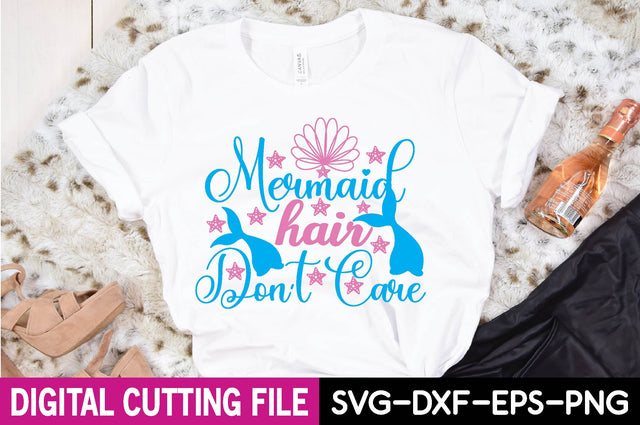 mermaid hair don't care SVG Design SVG farhad farhad 