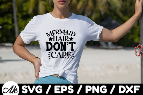 Mermaid hair don't care svg SVG akazaddesign 