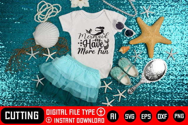Mermaid Have More Fun SVG CraftlabSvg29 