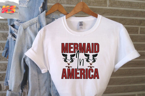 Mermaid In America SVG SVGista 
