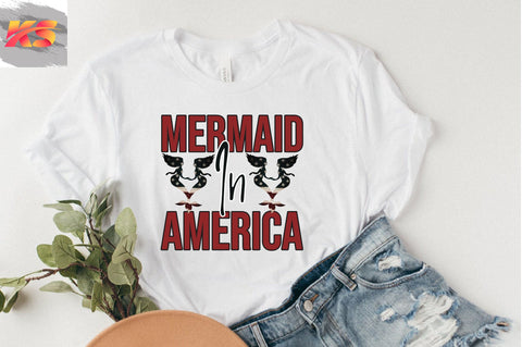 Mermaid In America SVG SVGista 