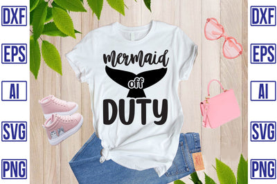 Mermaid Off Duty SVG CraftlabSvg29 