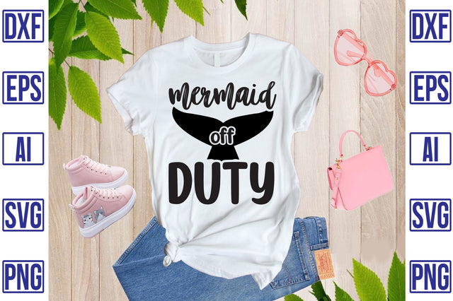Mermaid Off Duty SVG CraftlabSvg29 