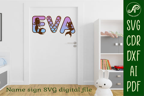 Mermaid scale alphabet set. 2 layer letters. 52 letters SVG APInspireddesigns 