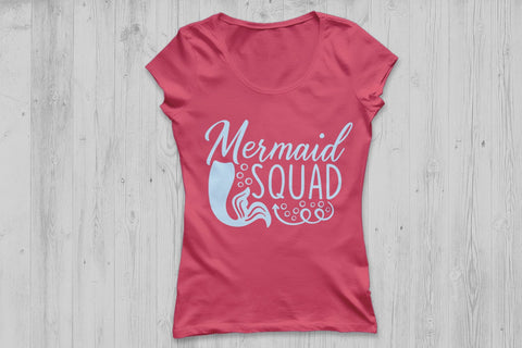 Mermaid Squad| Mermaid SVG Cutting Files. SVG CosmosFineArt 