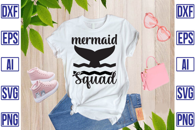 Mermaid Squad SVG CraftlabSvg29 
