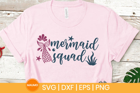 Mermaid squad svg quote SVG Maumo Designs 