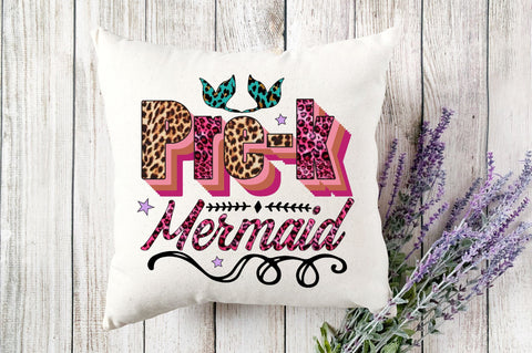 Mermaid Sublimation Bundle Sublimation SVGArt 