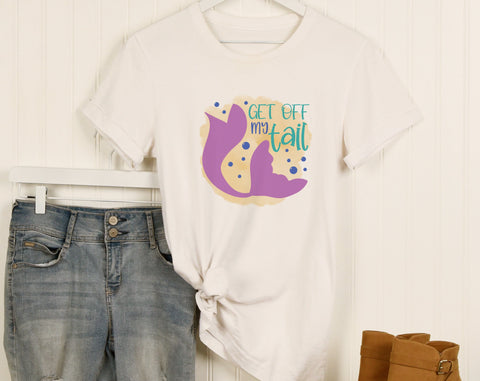 Mermaid Sublimation Designs Bundle, 6 Mermaid Quotes PNG Files, Mermaid Sayings PNG, You Are Mermazing PNG, Get Off My Tail PNG, Be A Mermaid And Make Waves PNG Sublimation HappyDesignStudio 