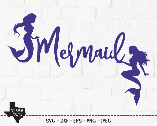Mermaid | Summer SVG SVG Texas Southern Cuts 