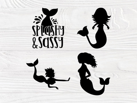 Mermaid SVG Bundle, Mermaid Tail, Mermaid Party SVG TonisArtStudio 
