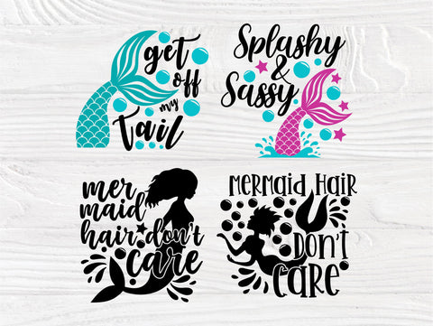 Mermaid SVG Bundle, Mermaid Tail, Mermaid Party SVG TonisArtStudio 