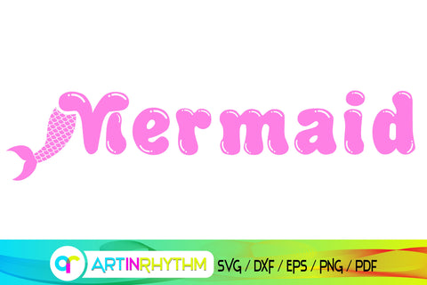 mermaid svg bundle, princess svg, monogram SVG Artinrhythm shop 