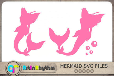 Mermaid Svg, Mermaid Svg Files, Mermaid Cliparts SVG Artinrhythm shop 