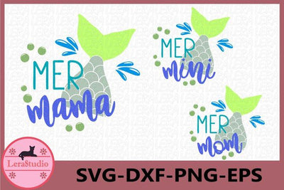 Mermaid SVG SVG Lerastudio 