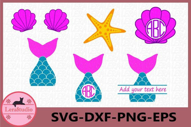 Mermaid Svg SVG Lerastudio 