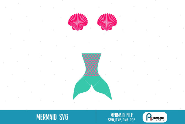 Mermaid Svg SVG Pinoyart Kreatib 