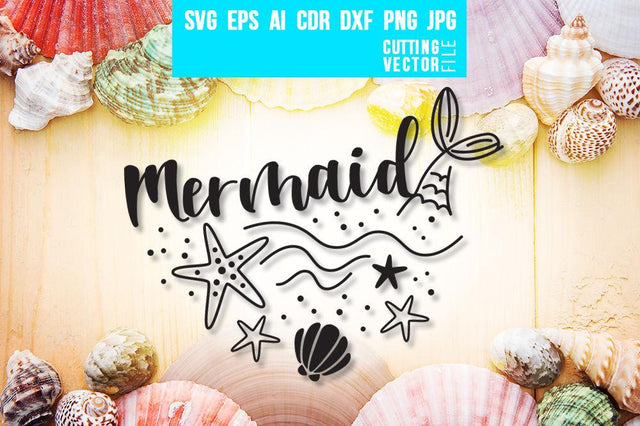 Mermaid SVG SVG VectorSVGdesign 
