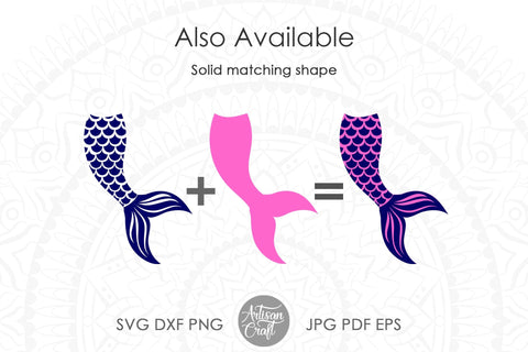 Mermaid tail SVG | fish scales | Mermaid SVG SVG Artisan Craft SVG 
