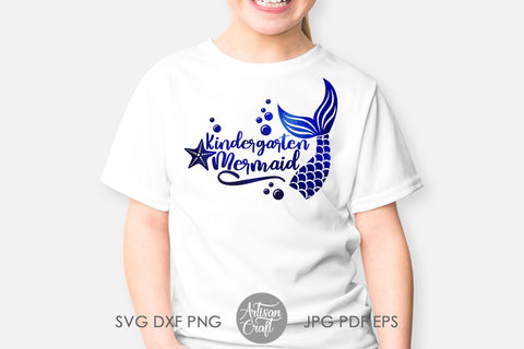 Mermaid tail SVG for back to school SVG Artisan Craft SVG 