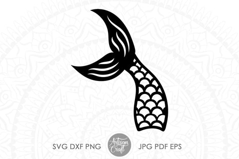 Mermaid tail SVG, mermaid tail clipart SVG Artisan Craft SVG 