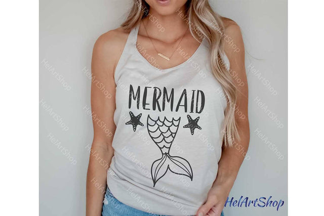 Mermaid Tail Svg SVG _HelArtShop_ 