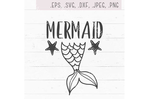 Mermaid Tail Svg SVG _HelArtShop_ 