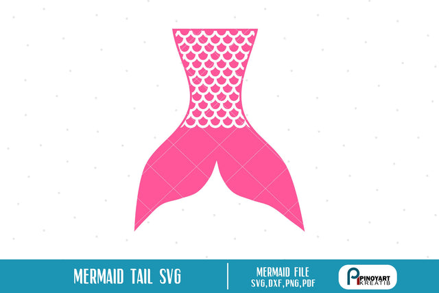 Mermaid Tail Svg SVG Pinoyart Kreatib 